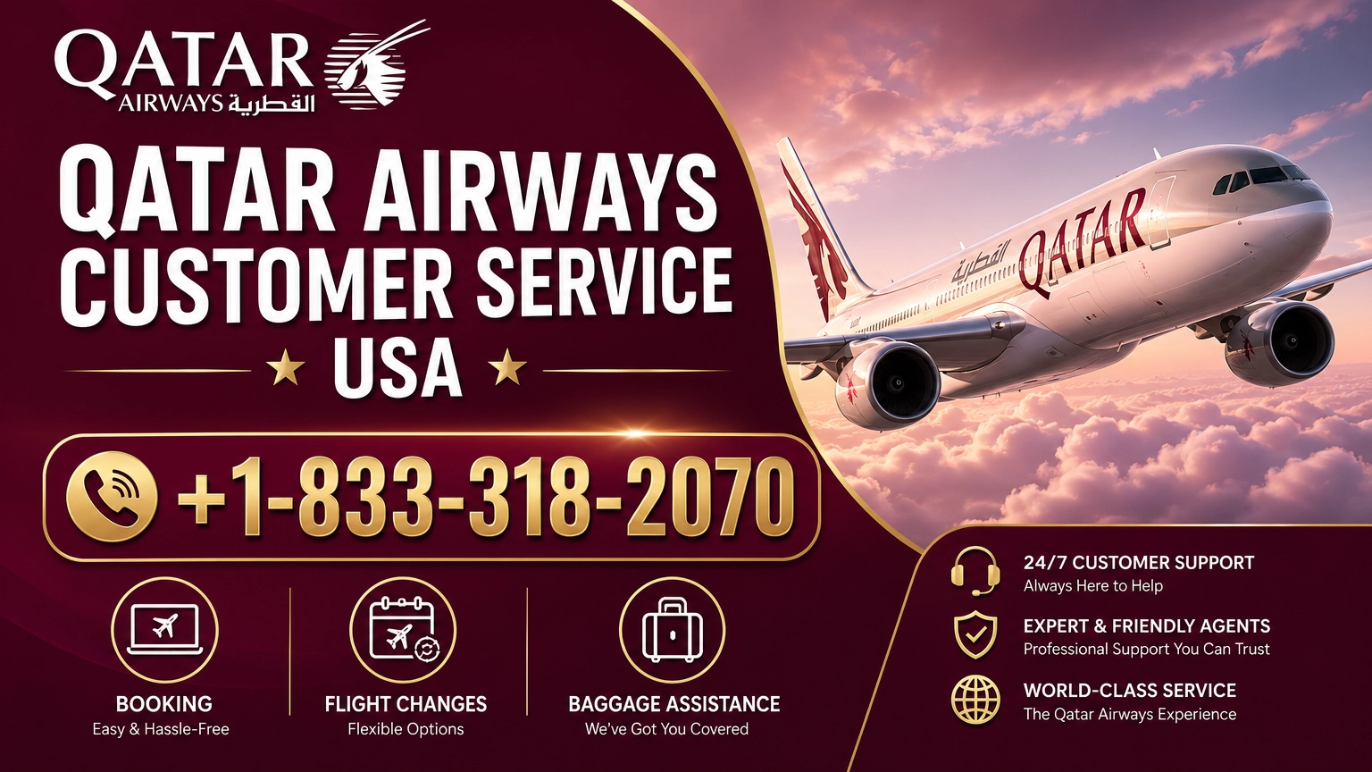 How to Contact Qatar Airways Re-Booking & Agent Assistance Official 24-7 Support Guide