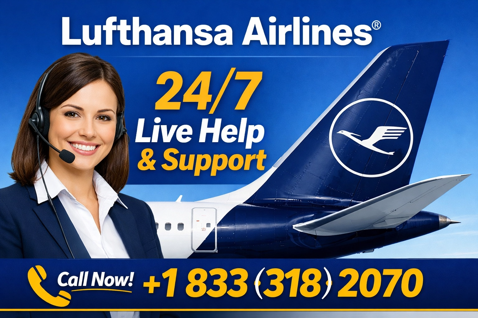 Lufthansa Customer Service | Full Guide to 24/7 Chat, Call & Email Support