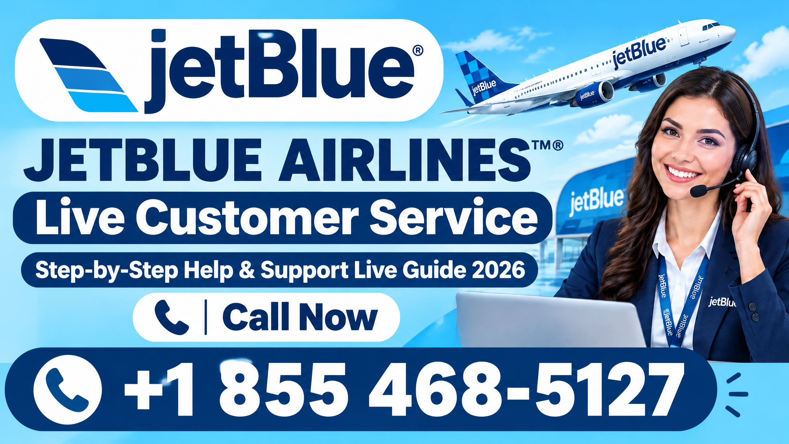 Fast Full List of JetBlue℗ USA-Based Toll-Free™️Numbers Full Support & Contact Guide