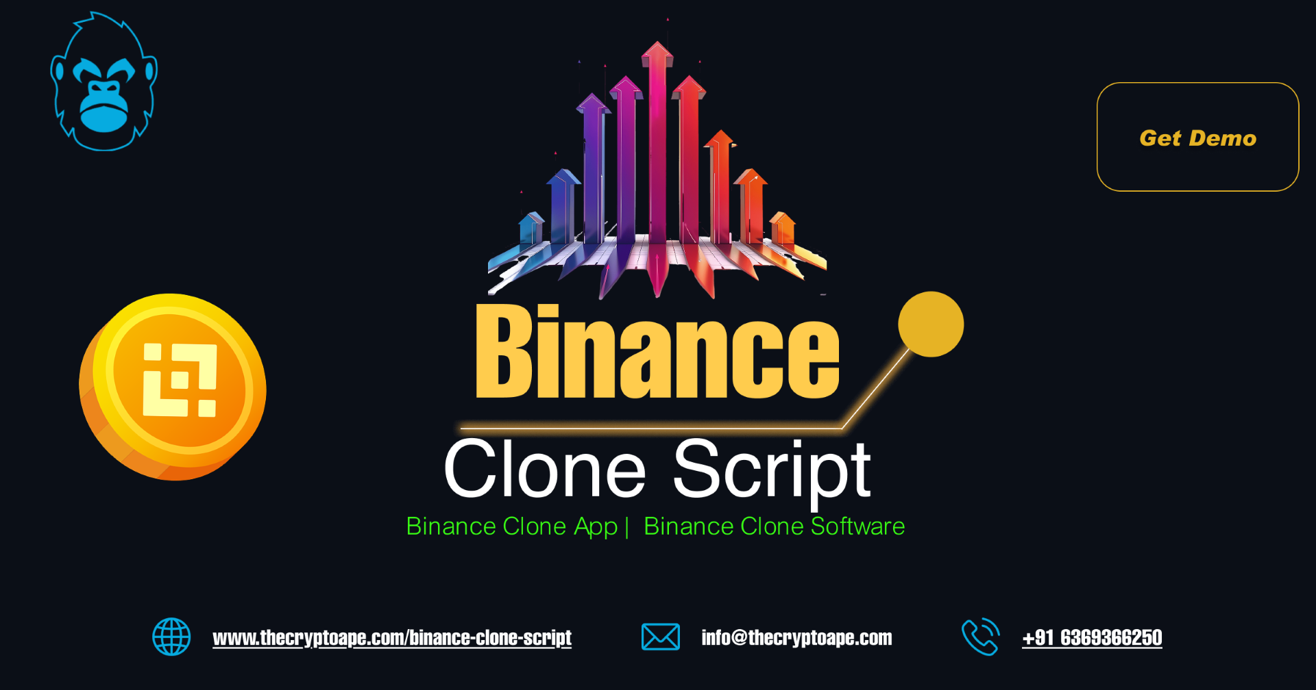 AI-Powered Binance Clone Script | Crypto Exchange Software