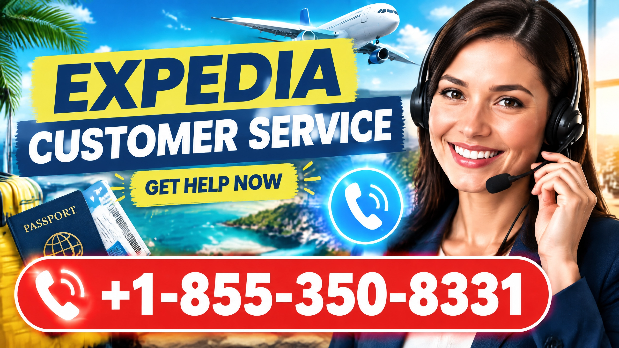 Expedia Customer Service Phone Support | 24/7 Live Agent, Live Chat & Quick Assistance Guide - YouTube