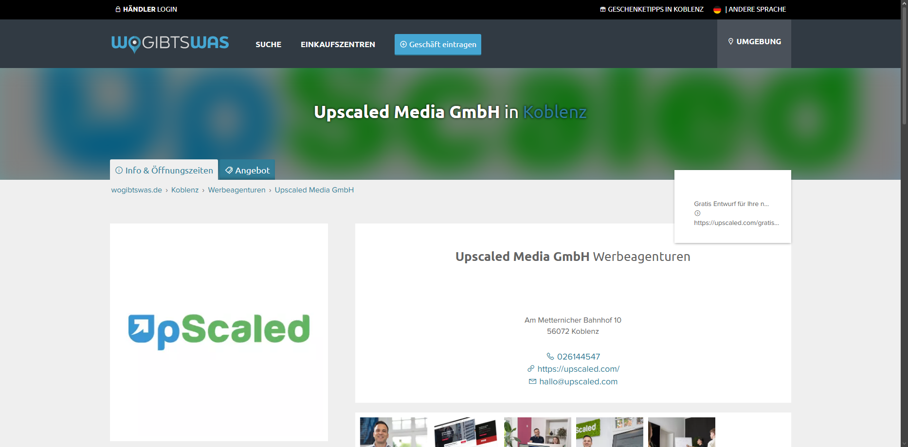 Upscaled Media GmbH