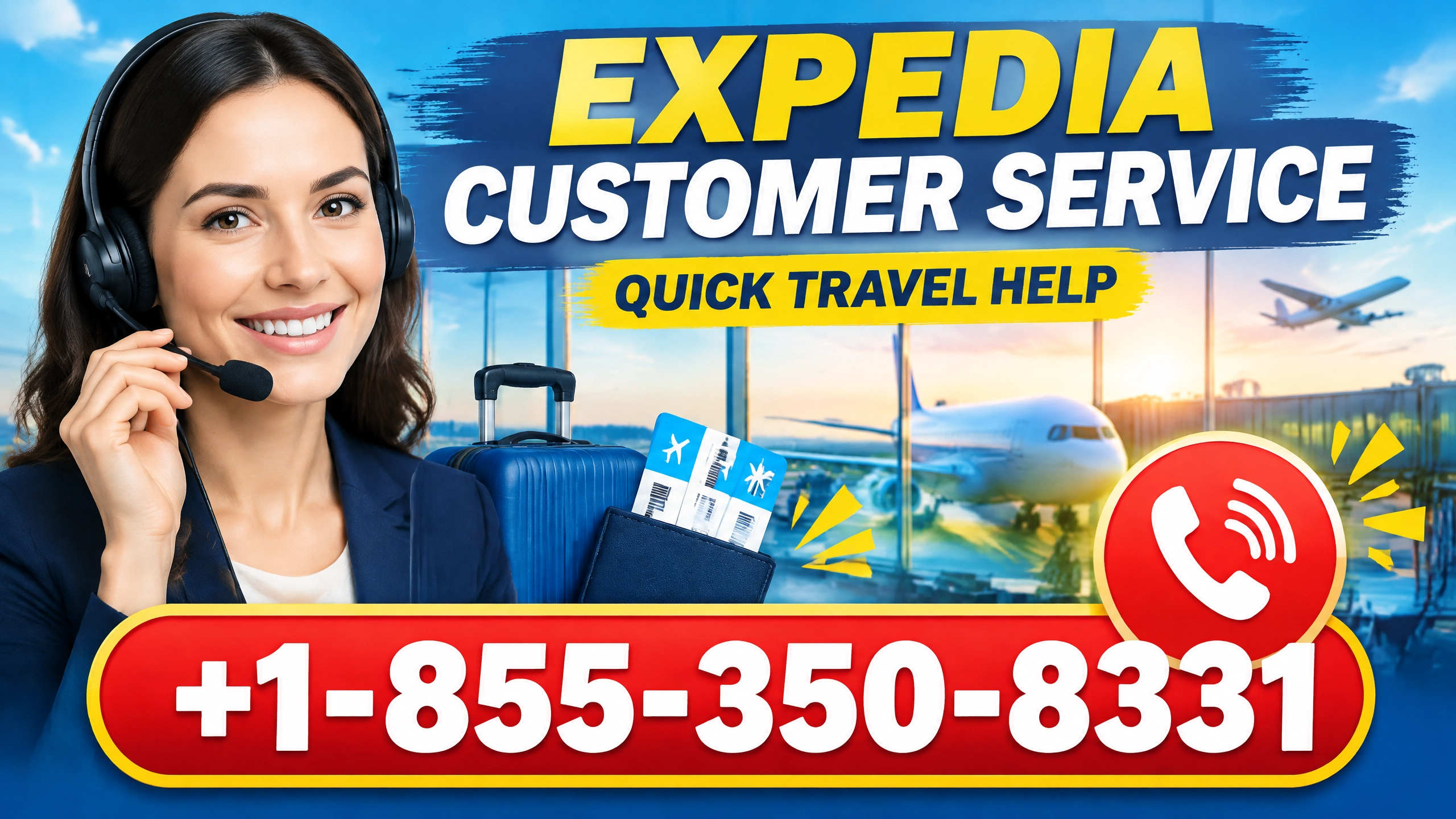 Expedia Customer Service Phone Support 24/7 | Talk to a Live Agent for Assistance - YouTube