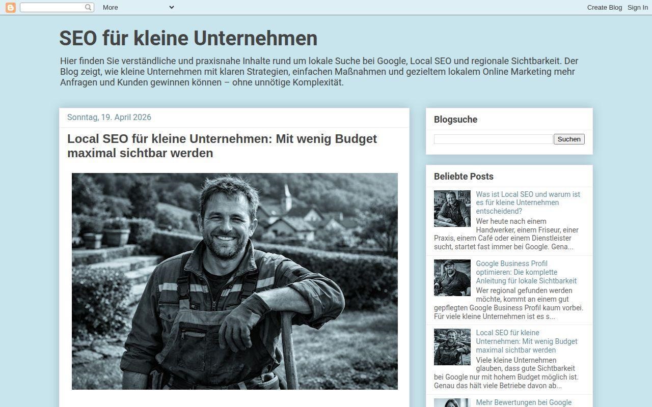 SEO für kleine Unternehmen