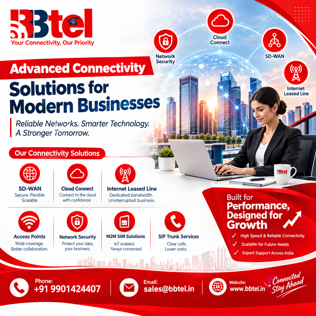 Enterprise Broadband in Bangalore || Internet Leased Line || BBTEL