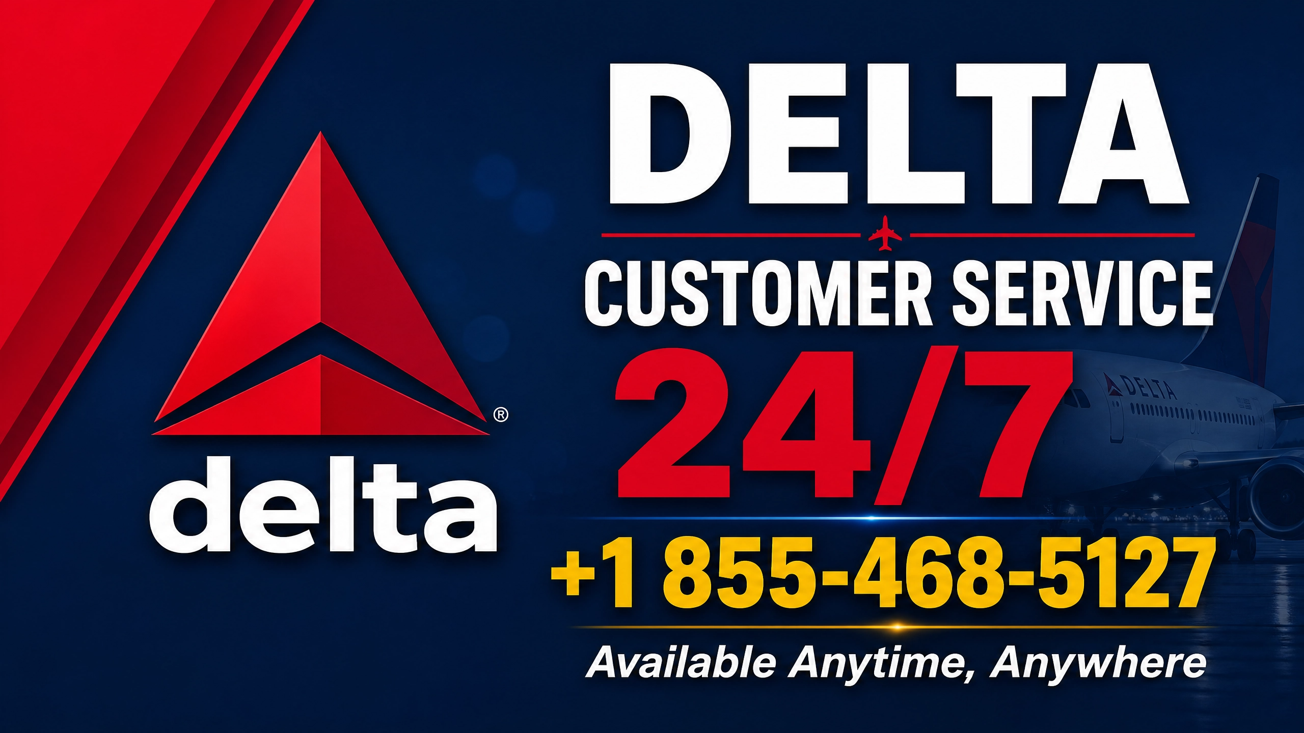 Delta Airlines Customer Service Complete Guide Toll-Free Number USA Step-by-Step Help & Support 24/7 - YouTube