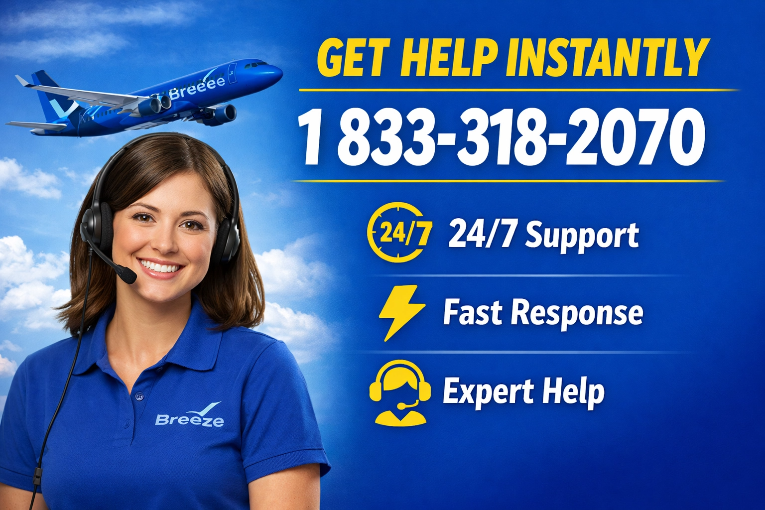 21 Ways to Contact 24-hour Breeze Airways Customer Service Get Help via Live Chat, Email &amp; Support Options